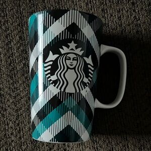 Starbucks Geometric Pattern Ceramic Mug